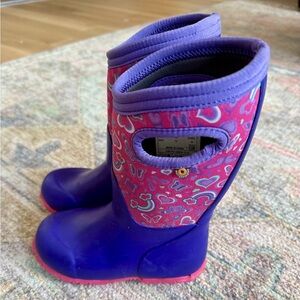 Bogs Classic Rain Snow Boots Rainbow 12